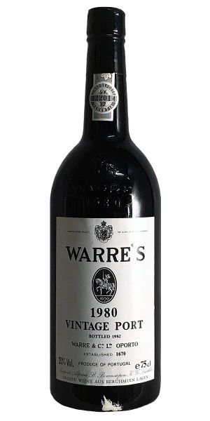 Warre Vintage Port 1980