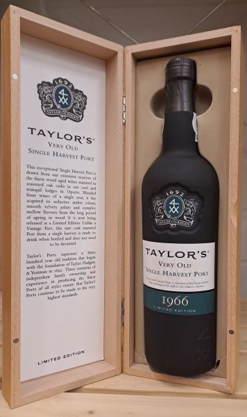 Taylor Single Harvest Colheita Port 1966