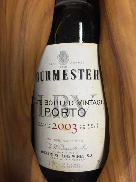 Burmester Late Bottled Vintage Port (LBV) 2003 (Nebeling Künstleredition)