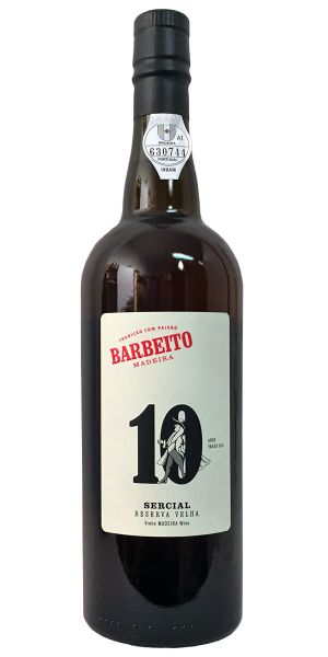 Madeira Barbeito 10 Years Old Sercial