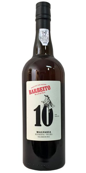 Madeira Barbeito 10 Years Old Malvasia