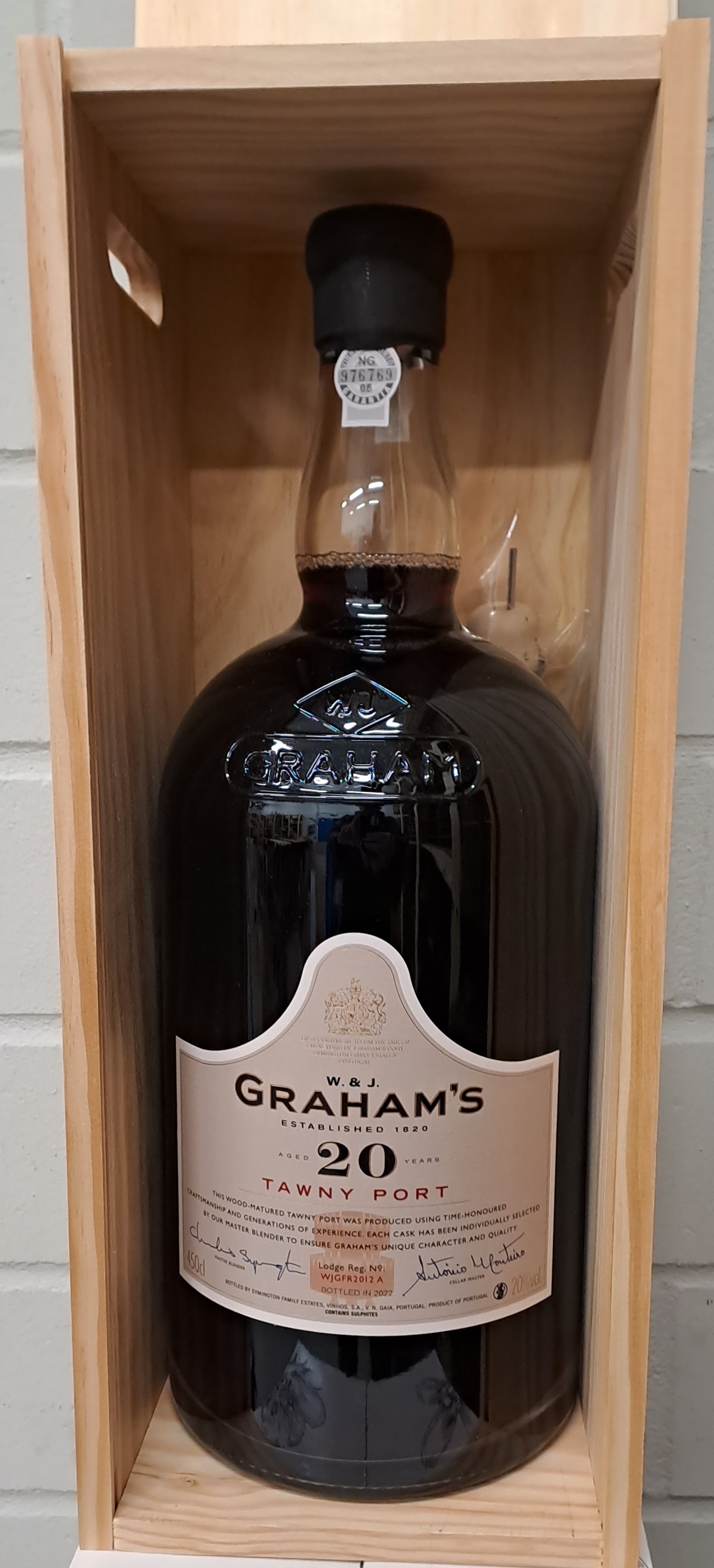 Graham's 20 Years Old Tawny Port (4,5 Liter) | Portwein-Shop