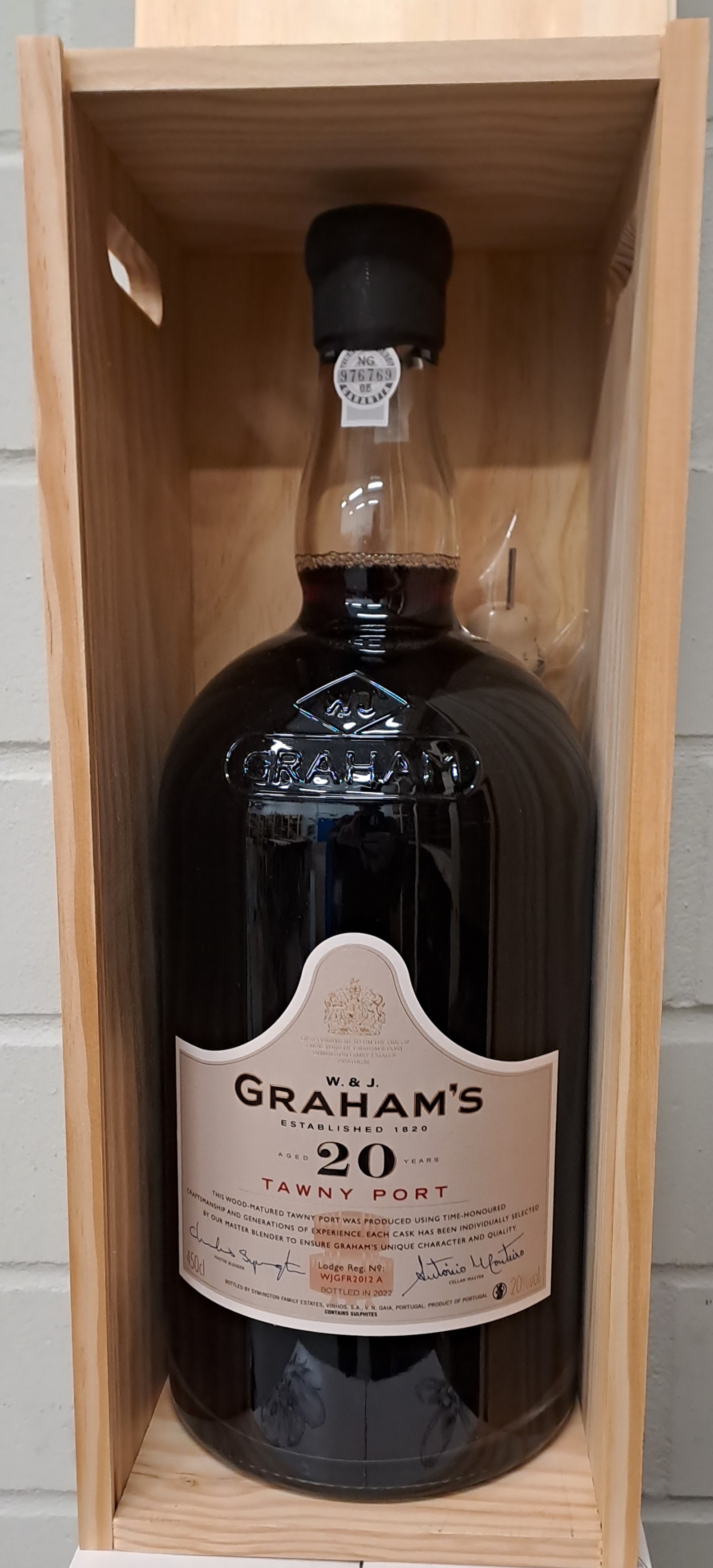 Graham\'s 20 Years Old Tawny Port (4,5 Liter) | Portwein-Shop