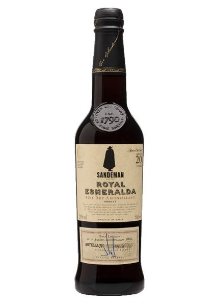 Sherry Sandeman Royal Esmeralda Fine Dry Amontillado 20 Years Old