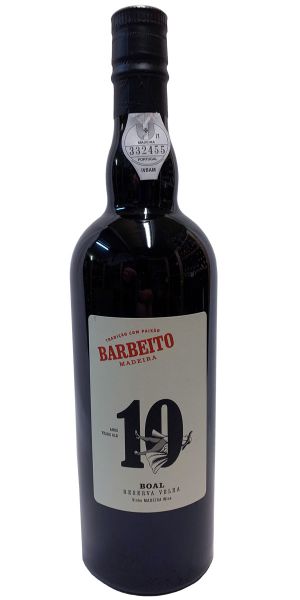 Madeira Barbeito 10 Years Old Boal