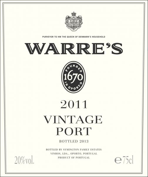 Warre Vintage Port 2011